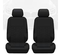 AOCRXL Voiture Ensembles de Housses Siège pour Skoda Fabia Monte Carlo AB, Sieges Housse de Protection, Housses de Sièges Avant et Arrière Accessoires,2 Seats-Black