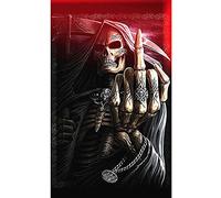 Aodafei Peinture Diamant Skull Crâne,Diamond Painting Kit Complet Broderie Diamant,Diamant Painting Horreur Theme Gothique Kits de Broderie Au Point de Croix Peinture Diamant 5D Complet,36 x 56 cm