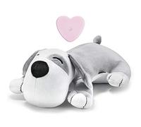 AODENER Moropaky Jouet pour chien en peluche battement de cœur Jouet d'entraînement pour séparer l'anxiété Soulagement de l'anxiété pour calmer Créer un entraînement Aide au sommeil Aide au