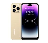 AODOEU Smartphone Pas Cher 4G, Android 11, Écran 6.3" HD+, 32Go ROM,4Go RAM, 4850mAh Batterie, 8MP+5MP CaméraTéléphone Portable, Face ID/Dual SIM/WiFi/GPS Téléphone Portable Pas Cher sans Forfait-Or