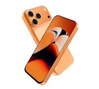 AODOEU Telephone Portable Pas Cher Android 14-8 Go +128Go/TF 1To Smartphone Pas Cher, 6,58" HD+, 21MP+13MP, 6958mAh Smartphone Débloqué, Téléphone 4G Dual SIM/GPS/Face ID/OTG-Orange