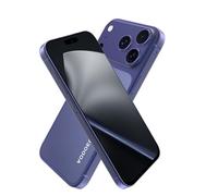 AODOEU Telephone Portable Pas Cher Android 14-8 Go +128Go/TF 1To Smartphone Pas Cher, 6,58" HD+, 21MP+13MP, 6958mAh Smartphone Débloqué, Téléphone 4G Dual SIM/GPS/Face ID/OTG-Bleu
