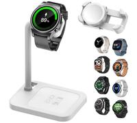 AODUKE Support de charge universel pour montre connectée Google/Huawei/Garmin/Pixel/Diesel/Fossil/Fitbit/Skagen/Michael/Samsung Galaxy Watch Station de charge Support Station de support (02S-W)