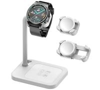 AODUKE Support de charge universel pour montre connectée Google/Huawei/Garmin/Pixel/Diesel/Fossil/Fitbit/Skagen/Michael/Samsung Galaxy Watch Station de charge Support Station de support (02S-W)