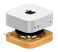 AODUKE Support pour Mac Mini 2024 M4/M4 Pro Base anti-poussière avec interrupteur d'alimentation externe