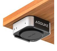 AODUKE Support sous table en alliage d'aluminium Mac Mini M4 Pro, support mural 2024, compatible avec moniteur perforé VESA ou cloison sèche, accessoires de poupée AJM4-B