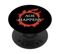 AOE Happens pour Warriors of Light & Darkness PopSockets PopGrip Adhésif