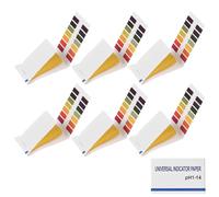 AOEVUIR 480 Bandelettes de Test pH, Échelle 1-14, Papier de Tournesol, Idéal pour Tester de Nombreuses Substances Quotidiennes, 6x Paquet de 80