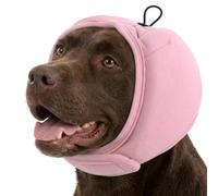 AOFITEE Cache-oreilles pour chien - Protection contre le bruit - Épais | Cache-oreilles souple réglable pour chien, tonnerre, feu d'artifice, toilettage, hématome, soulagement de l'anxiété