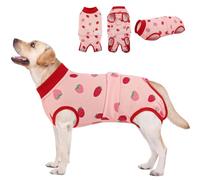 AOFITEE Combinaison de convalescence pour chien femelle, respirante après stérilisation, chemise chirurgicale anti-léchage, alternative aux cônes, combinaison pour chien pour chirurgie avec trou pour