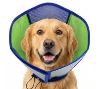 AOFITEE Cône pour chien - Cônes souples pour chiens après une chirurgie - Cônes confortables pour arrêter de lécher les chiens de grande taille - Collier électrique élisabéthain pour la cicatrisation