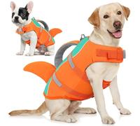 AOFITEE Gilet de Sauvetage pour Chien Ripstop pour la Natation, Gilet de sécurité pour Chien, Gilet de Sauvetage réfléchissant avec flottabilité supérieure et poignée de Sauvetage