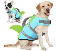 AOFITEE Gilet de Sauvetage pour Chien Ripstop pour la Natation, Gilet de sécurité pour Chien, Gilet de Sauvetage réfléchissant avec flottabilité supérieure et poignée de Sauvetage