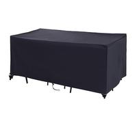 AOFOAE 180x100x85cm/LxlxH Housse de Meubles d'extérieur | Housse de Salon de Jardin Exterieur Imperméable | Bâche Salon de Jardin Imperméable Tissu Oxford 420D résistant avec Cordon de Serrage