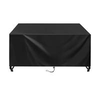 AOFOAE Housse De Protection Table De Jardin 220x60x105cm/LxlxH Bache De Protection Exterieur Table De Jardin,Coupe-Vent Résistante Aux UV 420d Tissu Oxford,Bache De Protection Salon De Jardin XXL