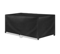 AOFOAE Housse Exterieure Mobilier Jardin 400x180x105cm/LxlxH Housse De Protection Salon De Jardin,Résistante Aux UV pour Table Chaise Set Anti-UV Résistante Aux Intempéries Et Aux Déchirures Bache