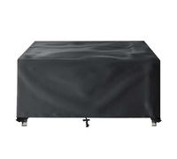 AOFOAE Housse Table Exterieur Impermeable 190x160x130cm/LxlxH Chaise De Jardin Exterieur,Oxford Tissu Housse Table de Jardin,Housse d'hiver pour Sièges D'extérieur avec Cordon de Serrage réglable