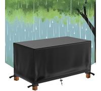 AOFOAE Housses pour Mobilier De Jardin,Bâche Table Extérieure,Housse Salon de Jardin Imperméables Anti-UV 600D Oxford pour Jardin, Terrasse, Meubles 100x30x20cm/longueur x Largeur x Hauteur