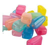 Aofocy Cas de Protection en Plastique pour tête de Brosse à Dents de Voyage Portable en Plastique 5 pièces Couleur aléatoire