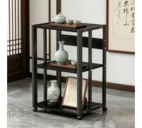 Aogley Mueble HiFi,Soporte Altavoz Con Estantes Ajustables, Gabinete De Almacenamiento De Medios Estéreo for TV, Soporte Altavoz Para consola de juegos, equipos de grabación(Style 2)