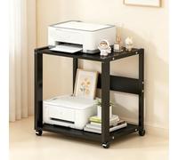 Aogley Mueble HiFi,Soporte Altavoz Con Estantes Ajustables, Gabinete De Almacenamiento De Medios Estéreo for TV, Soporte Altavoz Para consola de juegos, equipos de grabación(Style 1)