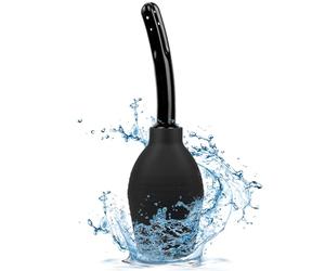 AOGOE Poire de Lavement Intime, 310ML Silicone Enema Bulb Poire À Lavement Intime Anale Vaginale, Réutilisable Poire Lavement Rectale, Douches Anale et Vaginale Douche Rectale pour Femme ou Homme