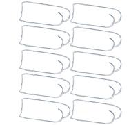 Aoguaro Lot de 10 boucles de connexion pour support de plantes, échafaudage, fixation de cadre d'escalade, boucle de connexion de pilier pour plantes vertes en bambou, plantes grimpantes, cadre de