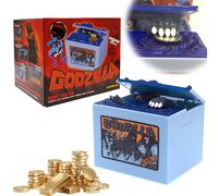 Aohcae Godzilla Tirelire électronique Grande tirelire électronique pour enfants Godzilla Jouet pour décoration de chambre d'enfant, cadeau, jouet
