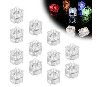 Aohcae Lot de 15 briques lumineuses LED, éclairage Lego classique, transparent, 2 x 2, compatible avec toutes les grandes marques