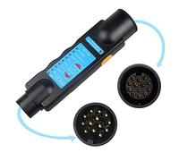 AOHEWEI 13 Broches Feux De Remorque Testeur pour Fiche Et Prise Diagnostic des Circuits électriques Câblage 12v Connecteur De Remorquage Voiture Caravane