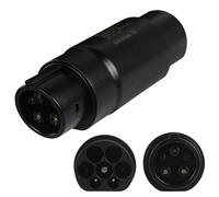 AOHEWEI Adaptateur de Charge EV de Type 2 vers Type 1, Adaptateur de câble de Chargeur de Voiture 230 V 32 A IEC62196 vers SAE J1772, câble de Charge EV de Type 2 ou Chargeur vers Type 1 EV