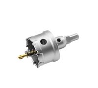 Aohhy 48mm Scie Cloche de TCT Carbure en Métal, Professional Tungstène Foret Trépans pour Métal, l'acier inoxydable, fonte, fer, Aluminium, laiton et plastique