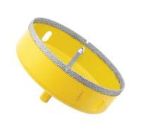 Aohhy Scie Cloche Diamantée de 115mm avec Foret Guidage, Professionnelle Foret Trépan Diamant pour Carrelage, Porcelaine, Verre, Marbre et Céramique