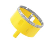 Aohhy Scie Cloche Diamantée de 68mm avec Foret Guidage, Professionnelle Foret Trépan Diamant pour Carrelage, Porcelaine, Verre, Marbre et Céramique