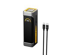 AOHI Batterie Externe 20000mAh 310W Power Bank USB C Charge Rapide 3 Ports 140W PD 3.1,The Future Starship Batterie Pro Externe pour Ordinateur Portable MacBook Pro/Air,iPad Pro,iPhone 17,Galaxy,Gris