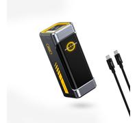 AOHI Batterie Externe 210W PD3.1 PPS 10000mAh, Chargeur Portable à Charge Rapide avec Double Ports USB-C 140W et Écran Intelligent, Future Starship 37Wh pour MacBook Pro/Air, iPad, iPhone 17, Gris