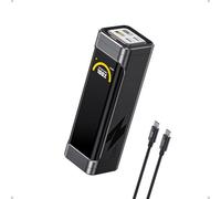 AOHI Batterie Externe 25200mAh 170W Power Bank USB C Charge Rapide 3 Ports 100W PD PPS,The Black Warrior Batterie Externe pour Ordinateur Portable MacBook Pro/Air,iPad Pro,iPhone 17,Galaxy,Gris