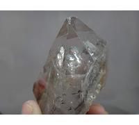 AOHRO Cristal Naturel Brut Cristal Naturel Brut 89 g Cristal de Quartz Clair Herkimer Diamant W Grands arcs-en-Ciel