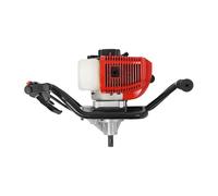 Aohuada Tarière à essence manuelle pour poteaux de clôture - 52 cc - 43 x 30 x 37 cm - 2 CV