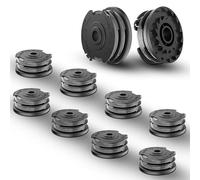 Aohuyergai Bobine Fil Coupe Bordure ø1. 6mm Longueur 6.1,Convient Pour DéBroussailleuse Bosch Art 30-36 Li, Art 24/24+ / 27/27+ / 30/30+, Advanced Grasscut 36 (10 bobines de fil)