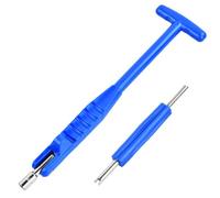 Aohyue 2 Pièces Demonte Obus, Demonte Obus Valve, Demonte Valve Pneu, Extracteur de Valve, Outil de Levier de Valve de Voiture, Tire Valve de Pneu Tige Extracteur