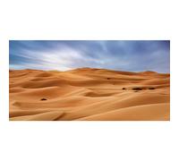 Aoihraan 2,2x1m Dunes De Sable Fond Désert Sahara Gobi Sable Jaune Ouest Nature Paysage Photographie De Fond Vacances en Plein Air Pique - Nique Décoration Bannière Adulte Fille Garçon Photo Prop