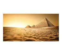 Aoihraan 6x3m Pyramide De Fond Egypte Ancienne Architecture Désert Ruines Nature Paysage Coucher Soleil Ciel Photographie Fond Fille Garçon Bébé Adulte Voyage Art Portrait Photographie Studio Prop