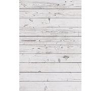 Aoihrraan 1x1,5m Gris Clair Bois Toile de Fond Rustique Vieux Bois Texture Planche Photographie Fond Artisanat Fête Salle Papier Peint Gâteau d'anniversaire Table Baby Shower Mariage Photo Prop