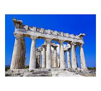 Aoihrraan 2,2x1,5m Acropole d'Athènes Toile de Fond Pierre Pilier Parthénon Ancien Historique Civilisation Sites Photographie Fond Vacances Tourisme Attraction Enfants Adultes Portrait Photo Prop