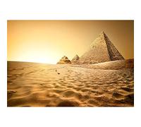Aoihrraan 2,2x1,5m Egypte Pyramides Toile De Fond Sauvage Ouest Désert Coucher De Soleil Antique Égyptien Touristes Attractions Photographie Fond Archéologie Voyage Thème Fête Vidéo Photo Accessoire