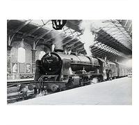 Aoihrraan 3x2,5m Classique Vapeur Train Photographie Toile De Fond Vintage Train Gare Vieux Locomotive Rétro Industrie Ville Fond Filles Garçons Adulte Rétro Nostalgie Art Portrait Photo Accessoire