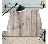 Aoihrraan 3x2,5m Planche De Bois Grise Toile De Fond Ancien Bois Sol Rustique Bois Planche Concevoir Photographie Anniversaire Fête Décor Chat Chien Art Tirer Gamins Adultes Portrait Photo Vinyle