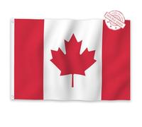 Aoihrraan Drapeau Du Canada 80x120cm Double Face Couleur Érable Feuille Drapeau Extérieur Célébration Porche Décoration Drapeau