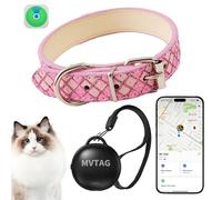 Aoikoy Collier GPS Gatto, Taille Ajustable, Convient aux Petits, Moyens et Grands Chats, Pas de Frais mensuels, étanchéité IP67, Compatible iOS Uniquement !